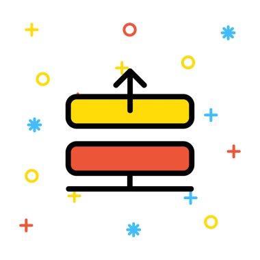 ağ paylaşım simgesi çizimi 