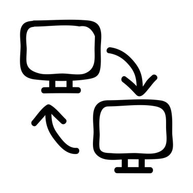 ağ paylaşım simgesi çizimi 