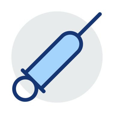 Şırınga ikonu vektör çizimi 