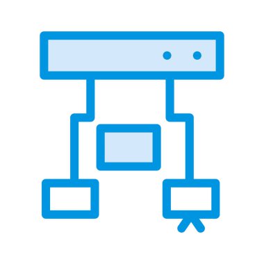 ağ paylaşım simgesi çizimi 