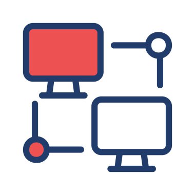 ağ paylaşım simgesi çizimi 