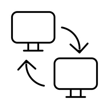 ağ paylaşım simgesi çizimi 