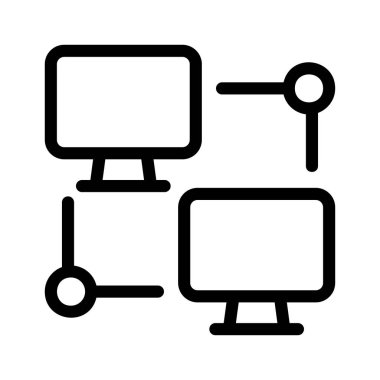 ağ paylaşım simgesi çizimi 