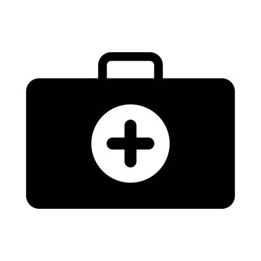 Ecza düz simgesi, vektör, illüstrasyon