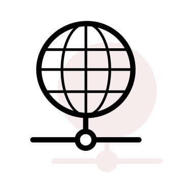 ağ paylaşım simgesi çizimi 