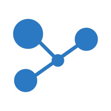 ağ paylaşım simgesi çizimi 