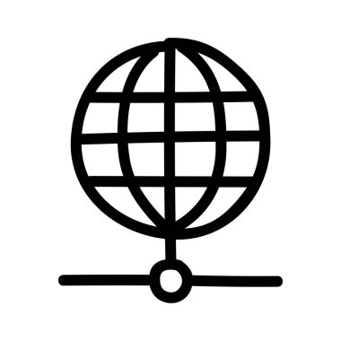 ağ paylaşım simgesi çizimi 