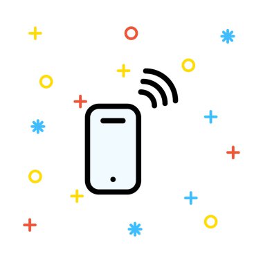 ağ paylaşım simgesi çizimi 