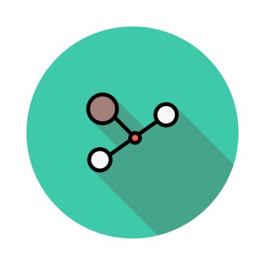 ağ paylaşım simgesi çizimi 