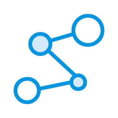 ağ paylaşım simgesi çizimi 