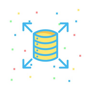 ağ paylaşım simgesi çizimi 