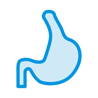 mide ikonu vektör illüstrasyonu 