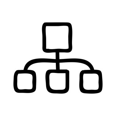 ağ paylaşım simgesi çizimi 