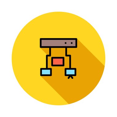 ağ paylaşım simgesi çizimi 