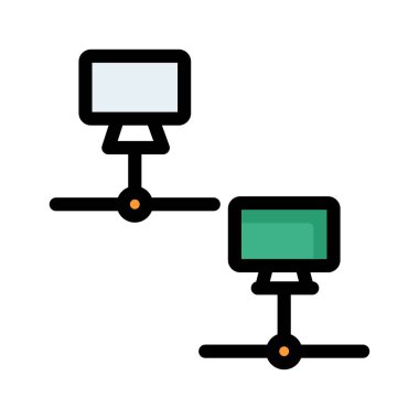 ağ paylaşım simgesi çizimi 