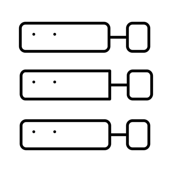 Netzwerk Sharing Symbol Vektor Illustration — Stockvektor