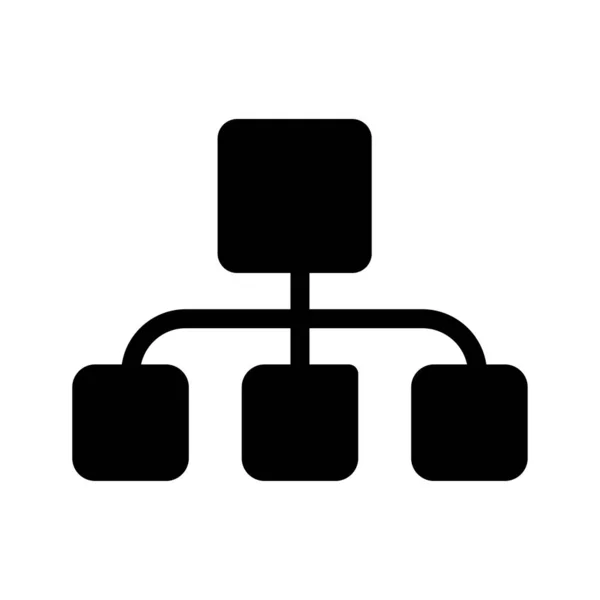 Netzwerk Sharing Symbol Vektor Illustration — Stockvektor