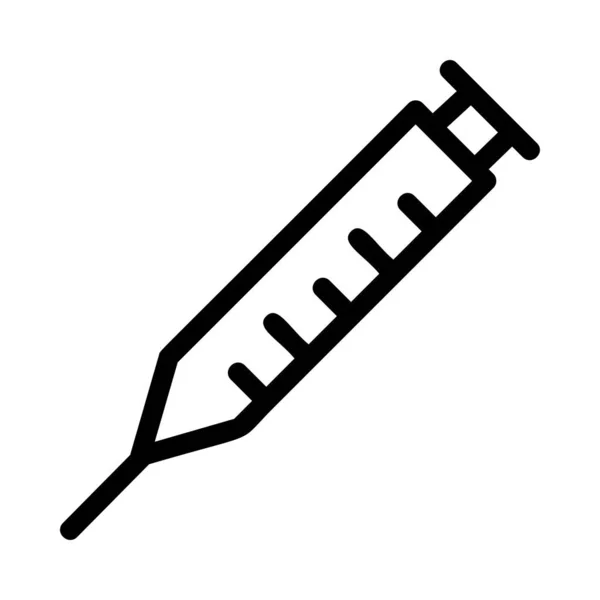 Medizinisches Werkzeug Flaches Symbol Isoliert Auf Weißem Hintergrund Vektor Illustration — Stockvektor