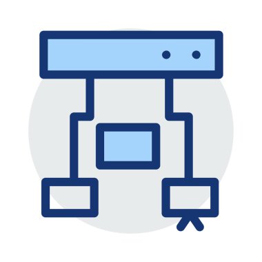 ağ paylaşım simgesi çizimi 