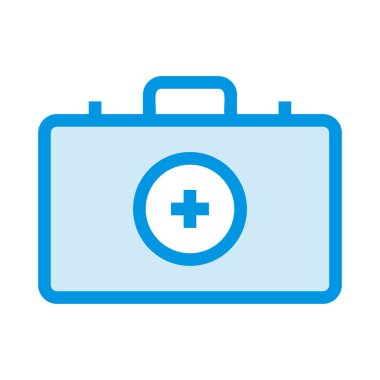 Ecza düz simgesi, vektör, illüstrasyon