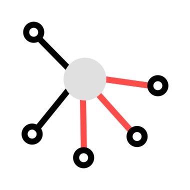 ağ paylaşım simgesi çizimi 