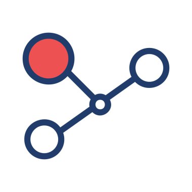 ağ paylaşım simgesi çizimi 