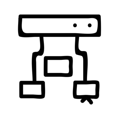 ağ paylaşım simgesi çizimi 