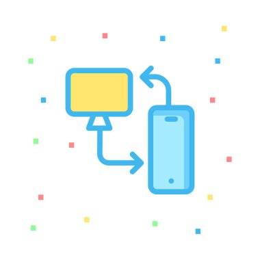 ağ paylaşım simgesi çizimi 