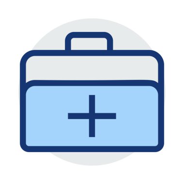 Ecza düz simgesi, vektör, illüstrasyon