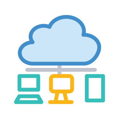 ağ paylaşım simgesi çizimi 