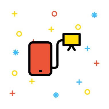 ağ paylaşım simgesi çizimi 