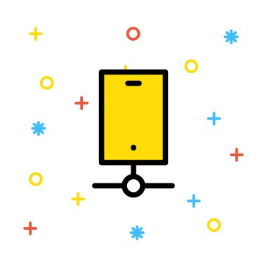 ağ paylaşım simgesi çizimi 