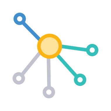 ağ paylaşım simgesi çizimi 