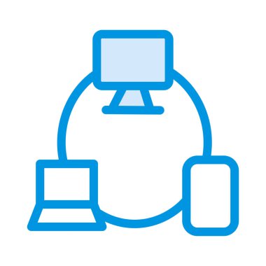 ağ paylaşım simgesi çizimi 