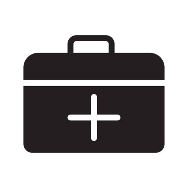 Ecza düz simgesi, vektör, illüstrasyon