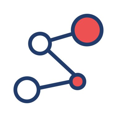 ağ paylaşım simgesi çizimi 