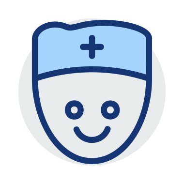 Doktor Simge vektör illüstrasyonu 