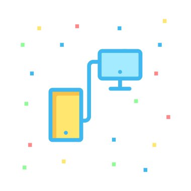 ağ paylaşım simgesi çizimi 