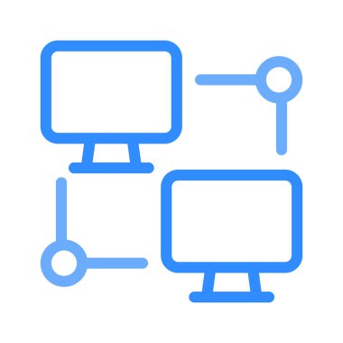 ağ paylaşım simgesi çizimi 