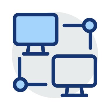 ağ paylaşım simgesi çizimi 