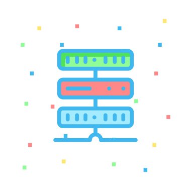 ağ paylaşım simgesi çizimi 