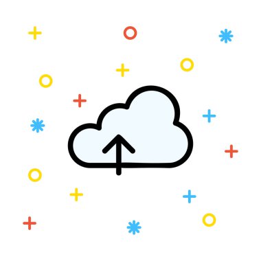 ağ paylaşım simgesi çizimi 