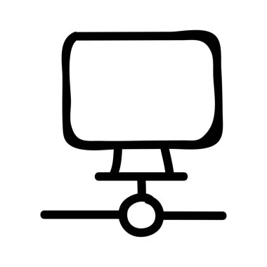 ağ paylaşım simgesi çizimi 