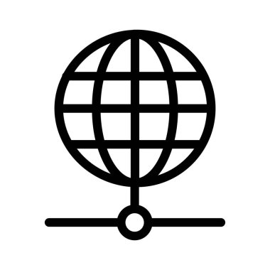 ağ paylaşım simgesi çizimi 