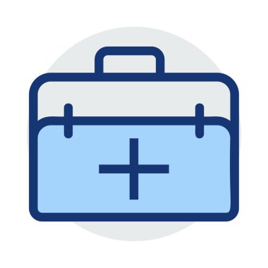 basit iş simge vektör çizim 