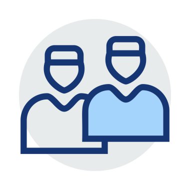 basit iş simge vektör çizim 