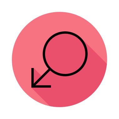 kadın işaret düz kutsal kişilerin resmi, vektör, illüstrasyon