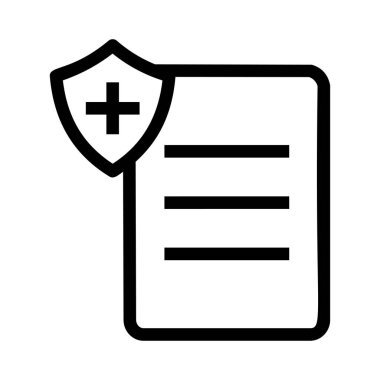 Tıbbi web simgesi, vektör, illüstrasyon