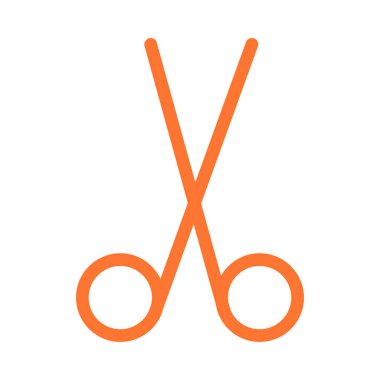 Tıbbi alet düz simgesi beyaz arka plan, vektör, illüstrasyon izole