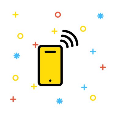 ağ paylaşım simgesi çizimi 